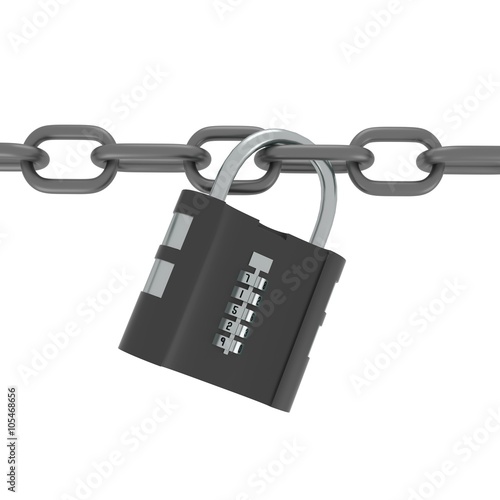 combination lock with five digits