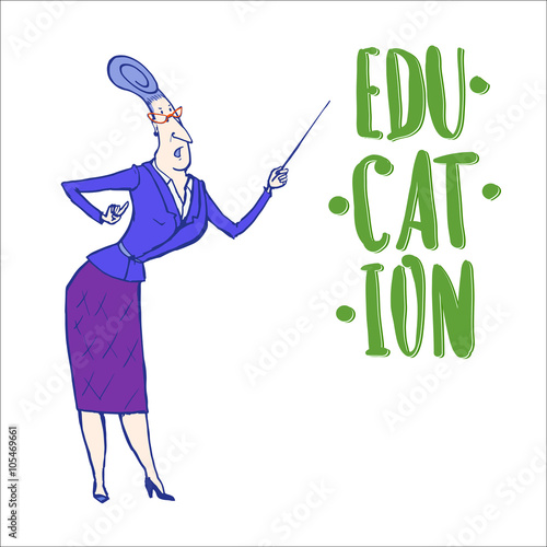 Strict  Female Teacher