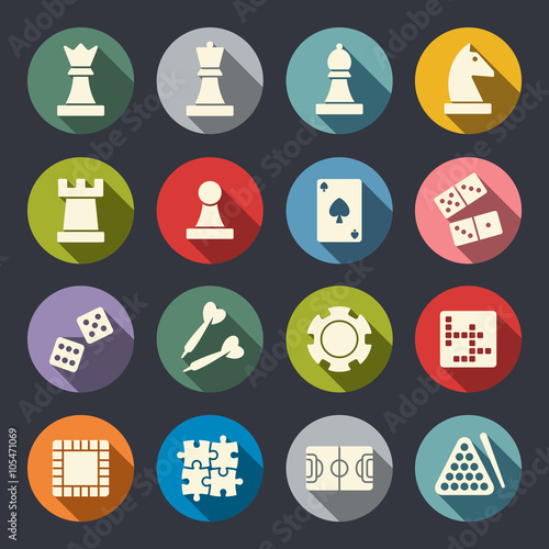 Games icon set