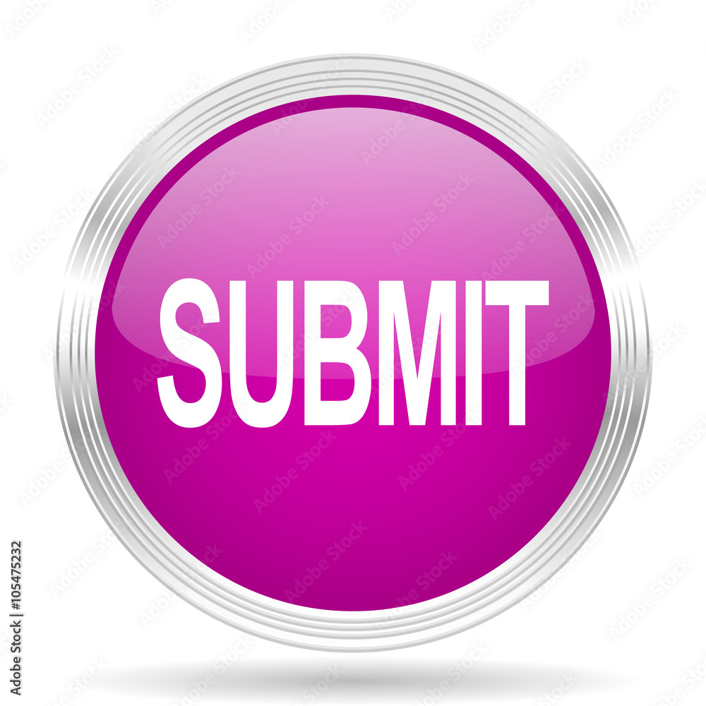 submit pink modern web design glossy circle icon submit pink modern web design glossy circle icon