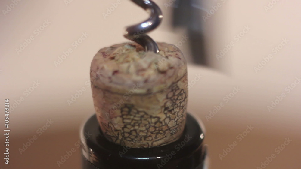Opening Wine Bottle corkscrew, drink alcohol Opening Wine Bottle corkscrew, drink alcohol