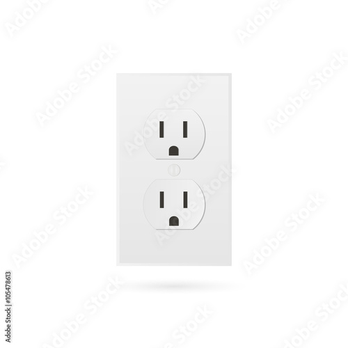 Power Outlet Illustration