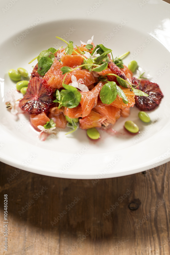 Smoked Trout and Endamame Salad Smoked Trout and Endamame Salad