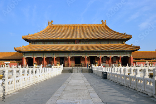 Palace of Heavenly Purity at Forbidden City in Beijing