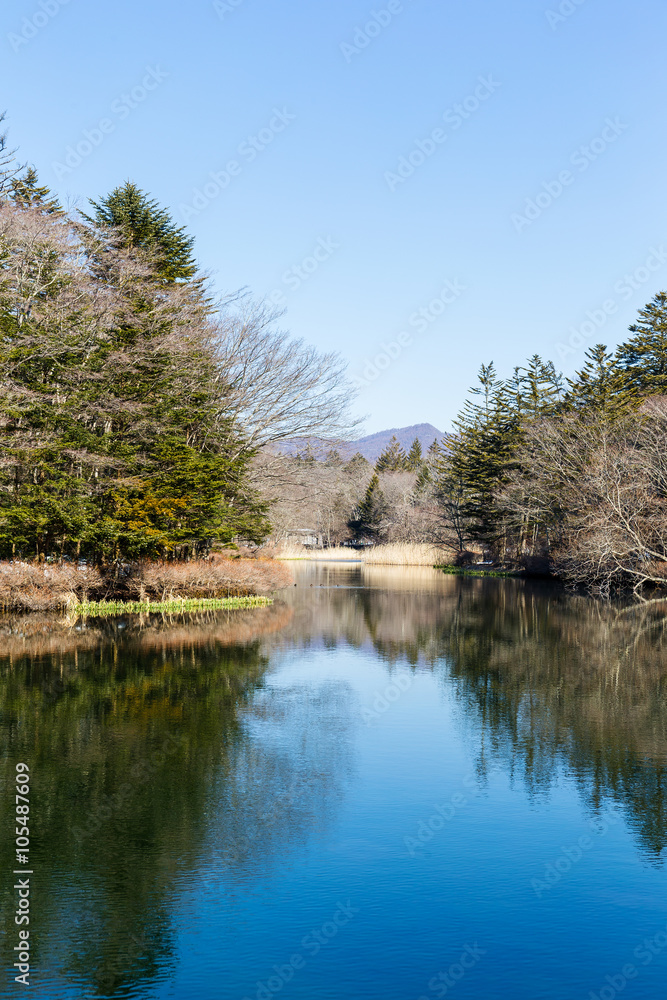Fototapeta premium Lake in karuizawa