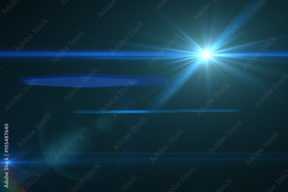 Fototapeta premium Lens flare effect
