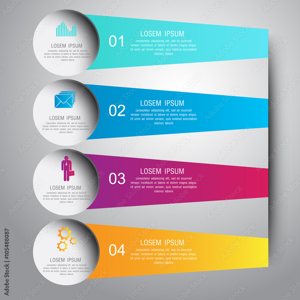 Vector infographic business template design. Can be used for wor Vector infographic business template design. Can be used for wor