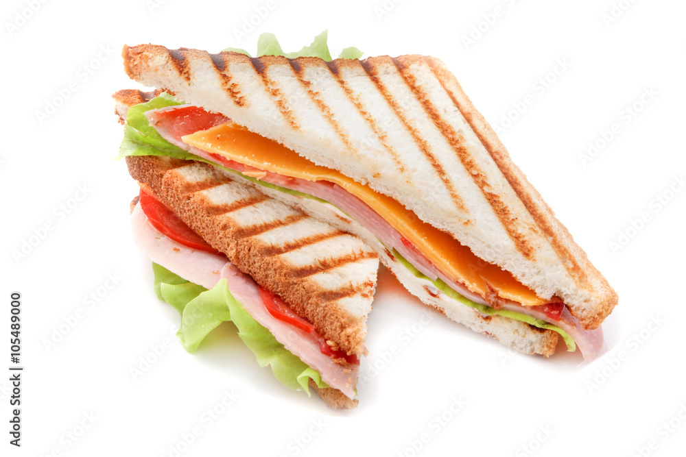 Sandwich with ham and cheese Sandwich with ham and cheese