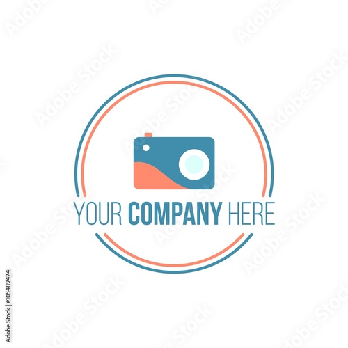 photography vector logo icon
