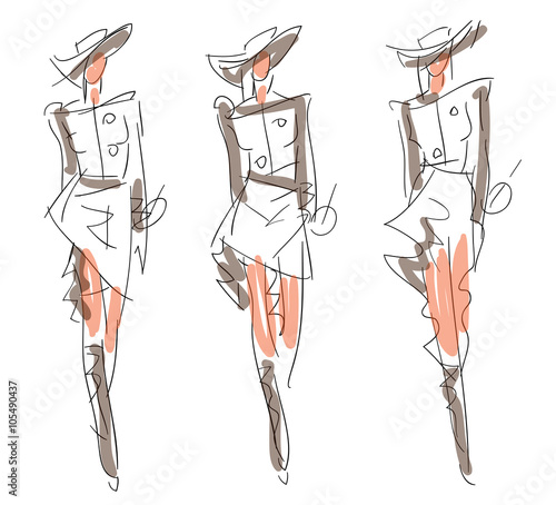     Sketch Fashion - women 