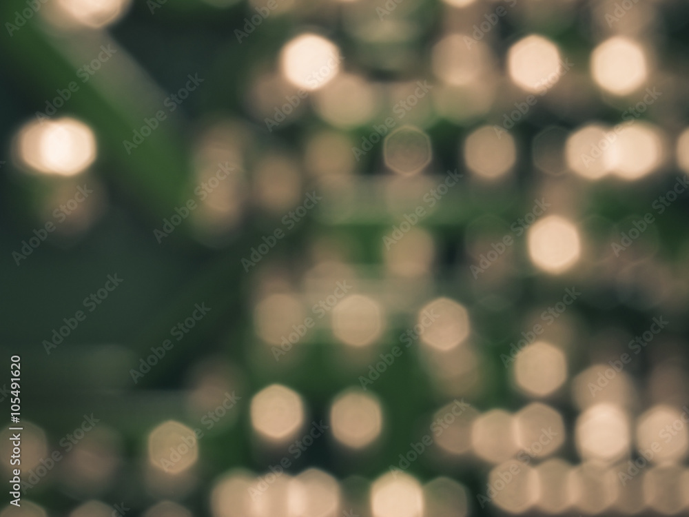 Fototapeta premium hexagonal bokeh background