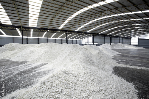 Paper mill's paper-making raw materials