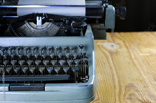 retro typewriter letter © alexkich