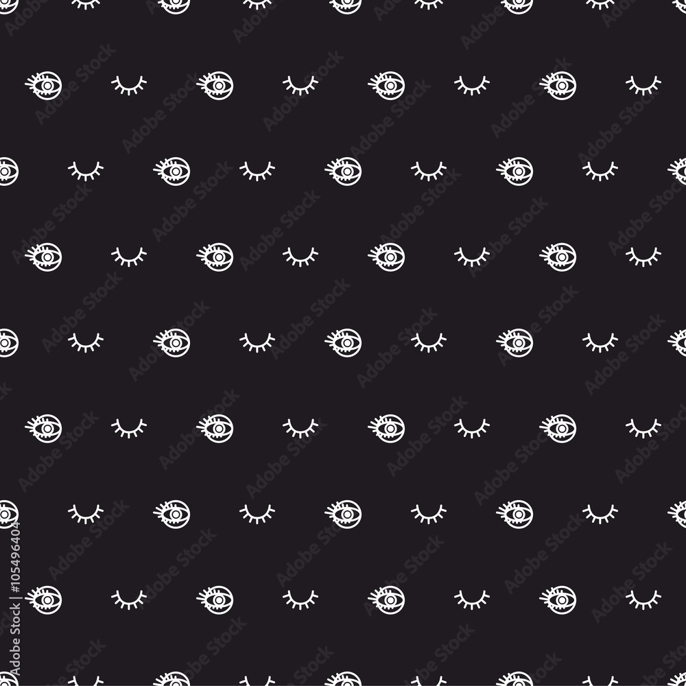 Eyes Seamless Pattern Eyes Seamless Pattern