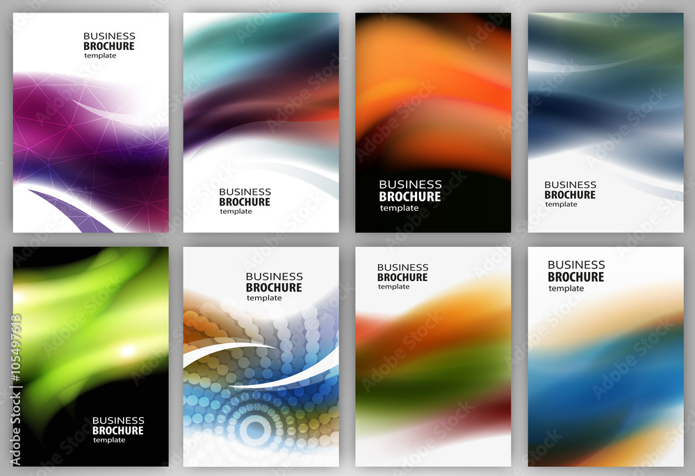 Abstract backgrounds set