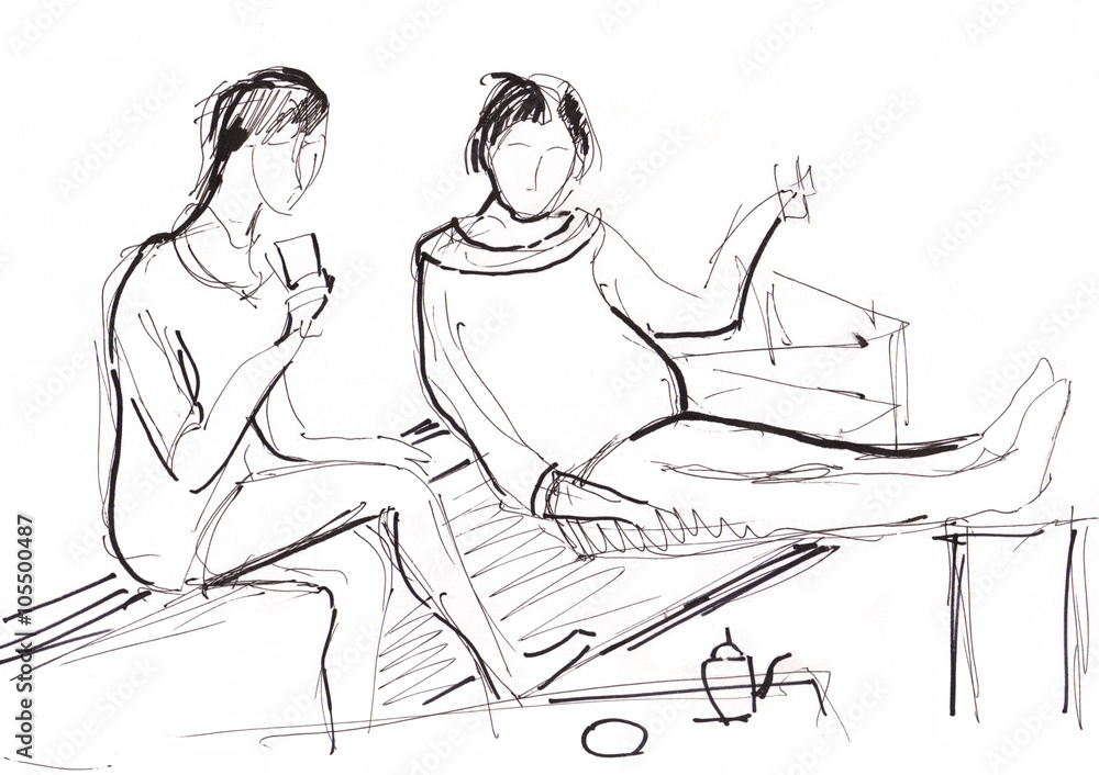 Two woman Two woman