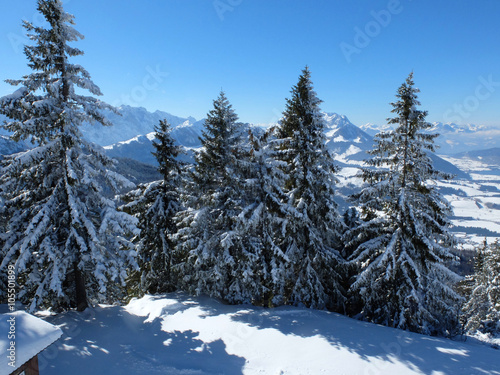Winterlandschaft in den Alpen © Matthias Stolt
