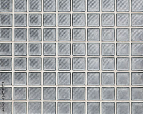 Glass block wall texture and background seamless