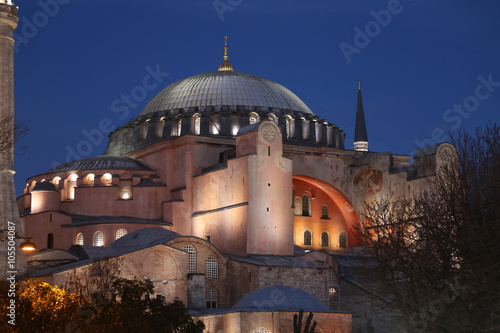 Hagia Sophia museum in Istanbul City, Turkey
