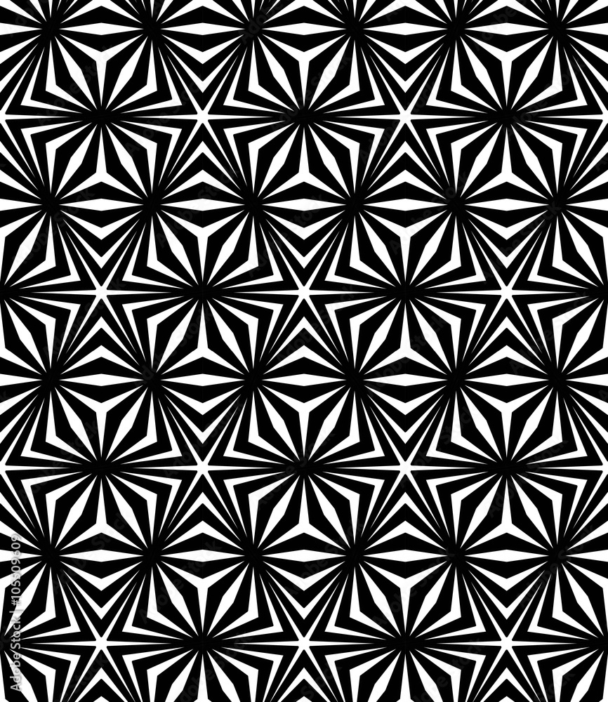 Vector modern seamless sacred geometry pattern trippy, black and white abstract geometric background, pillow print, monochrome retro texture, hipster fashion design Vector modern seamless sacred geometry pattern trippy, black and white abstract geometric background, pillow print, monochrome retro texture, hipster fashion design
