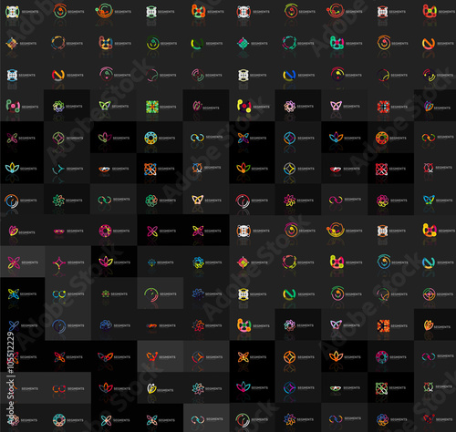 Huge mega collection of abstract logos