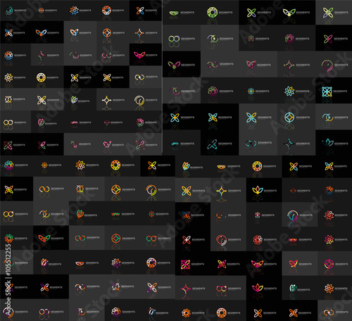 Huge mega collection of abstract logos