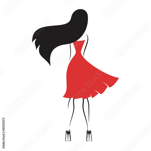 woman from behind