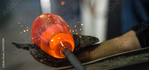 Glass Blower, Glass, Blown Glass Manufacturing Plant
