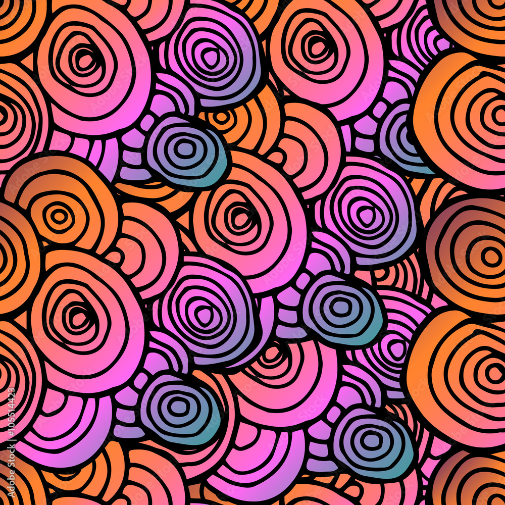 Seamless circle background Seamless circle background