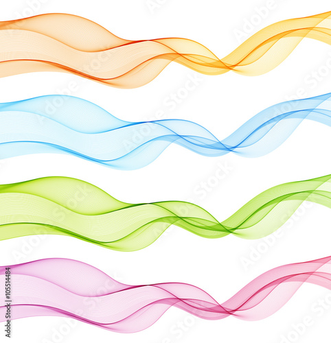 Abstract motion wave illustration