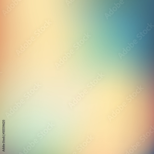 Vector illustration of soft colored abstract background