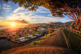 Sunset over Funchal (Madeira)