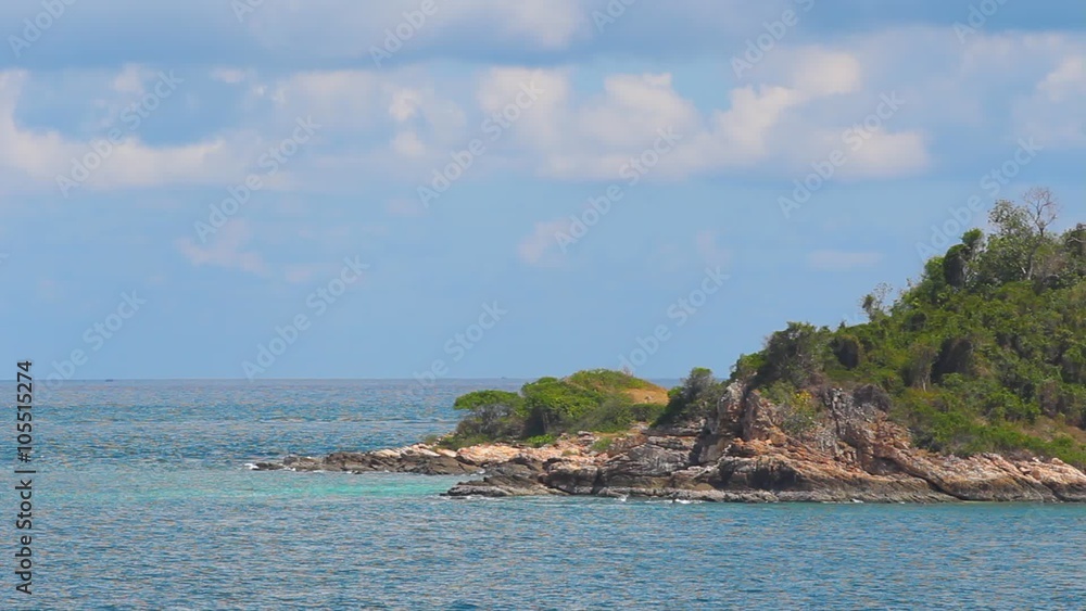 close up scene of beautiful deserted island in the tropical sea at summer time, high definition, Full HD, 1920x1080 close up scene of beautiful deserted island in the tropical sea at summer time, high definition, Full HD, 1920x1080