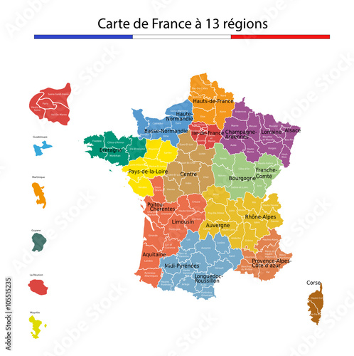 La France à 13 régions