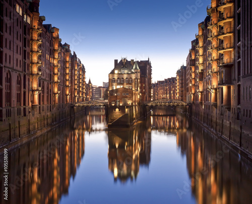 Hamburg Speicherstadt Wasserschlösschen