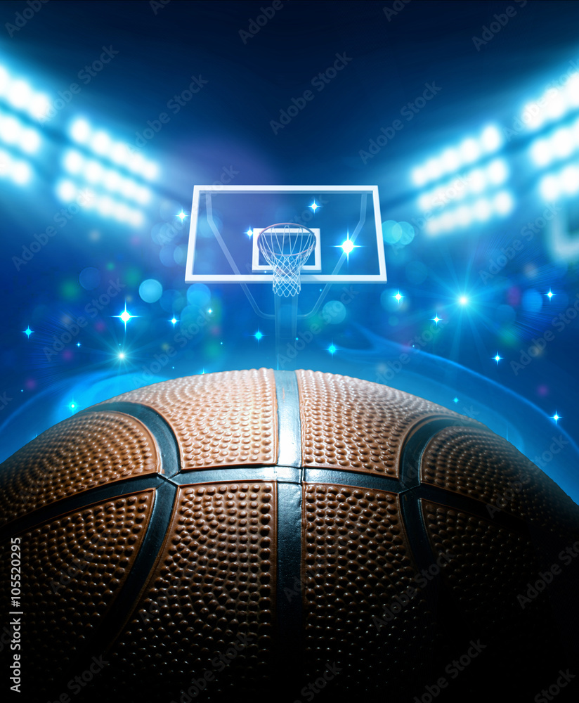 Naklejka premium Basketball Arena