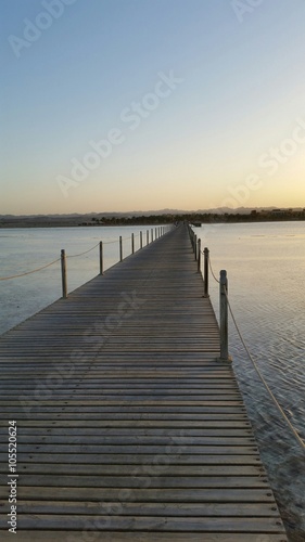 Steg im Meer