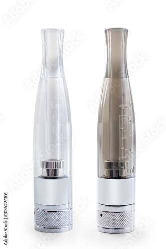 Two e-cigs clearomizers photo