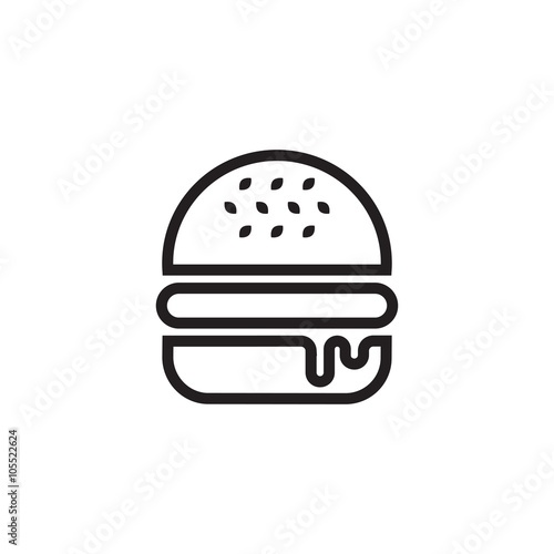 Hamburger Icon Outlined