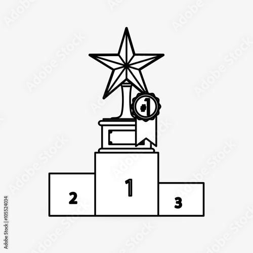 Winner icon design