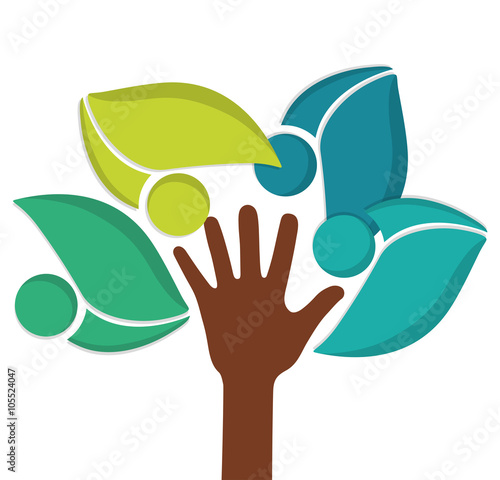 Diversity icon design