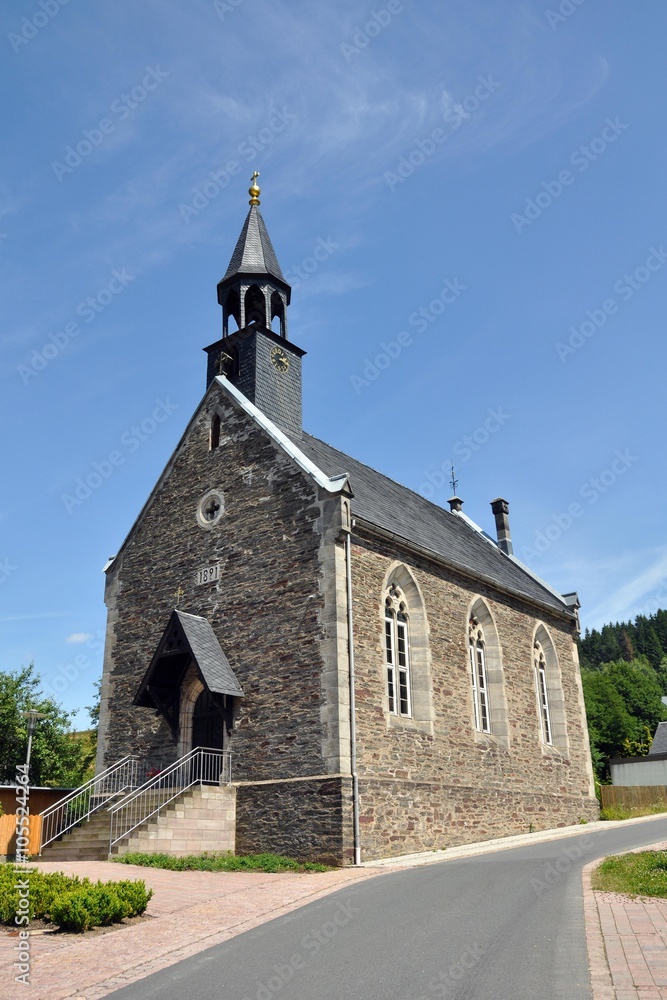 Fototapeta premium Goldisthal-Kirche
