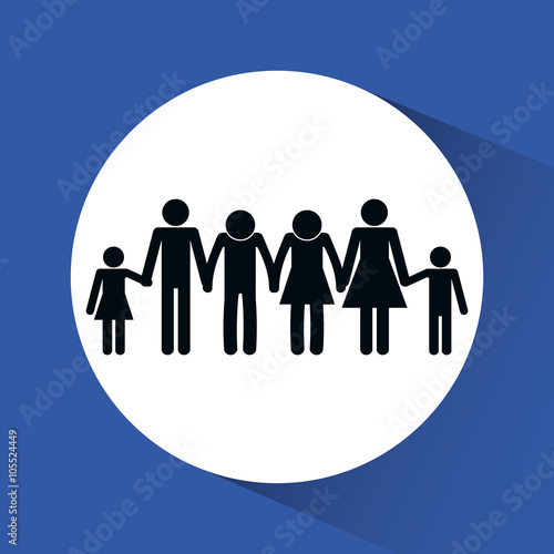 Family icon design © djvstock