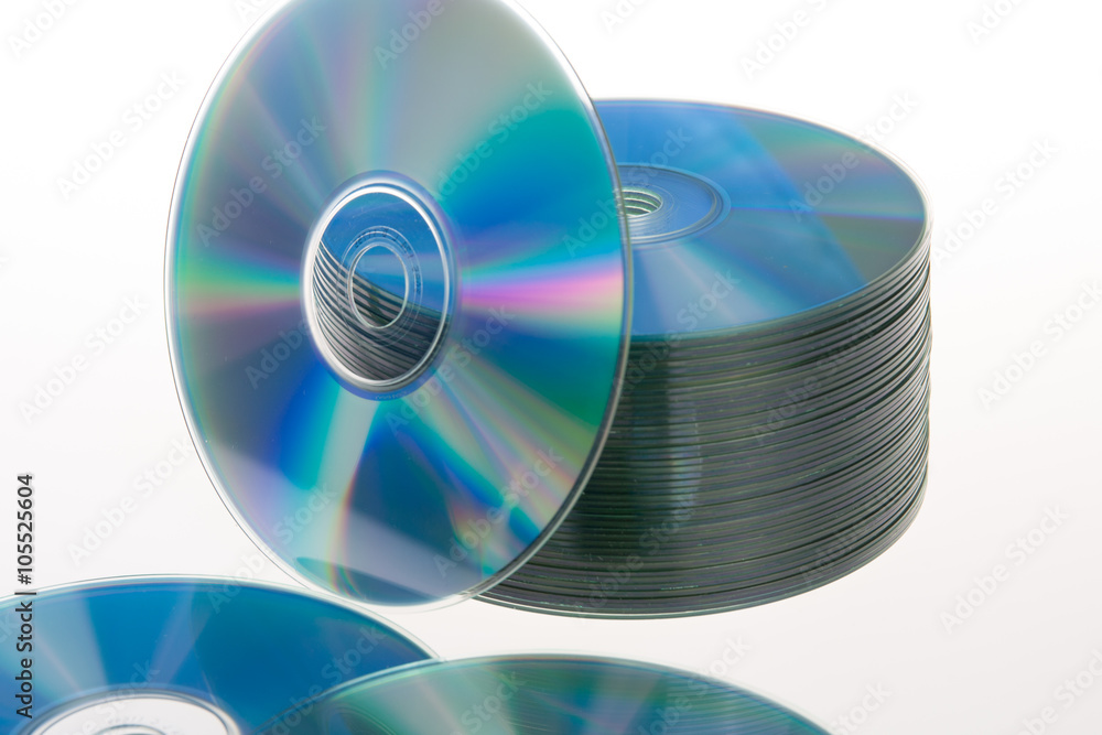 still life portrait of a stack of compact disc still life portrait of a stack of compact disc
