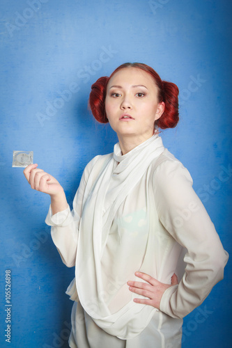 Photography Leia Organa Solo girl with a condom