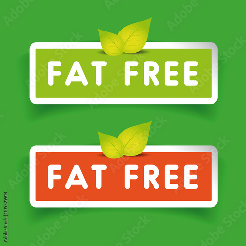 Fat free label vector set