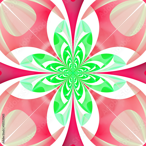 Fabulous multicolored flower pattern. You can use it for invitat photo