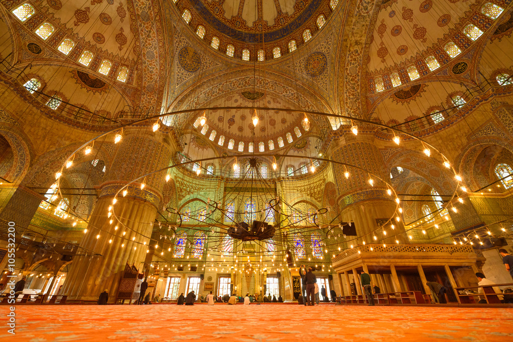 Blaue Moschee Türkei Istanbul 1