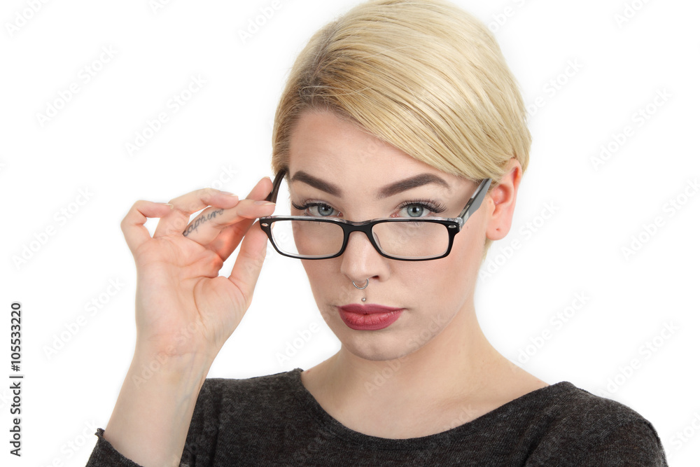 Durch die Brille schauen Durch die Brille schauen
