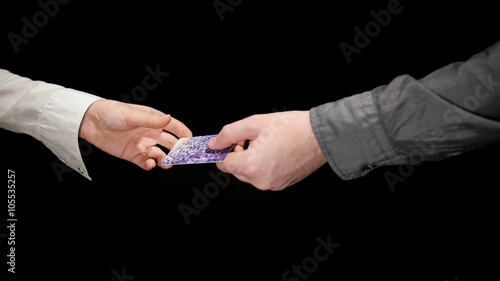 The Buyer Paid by Credit Card and Receives a Bag 3